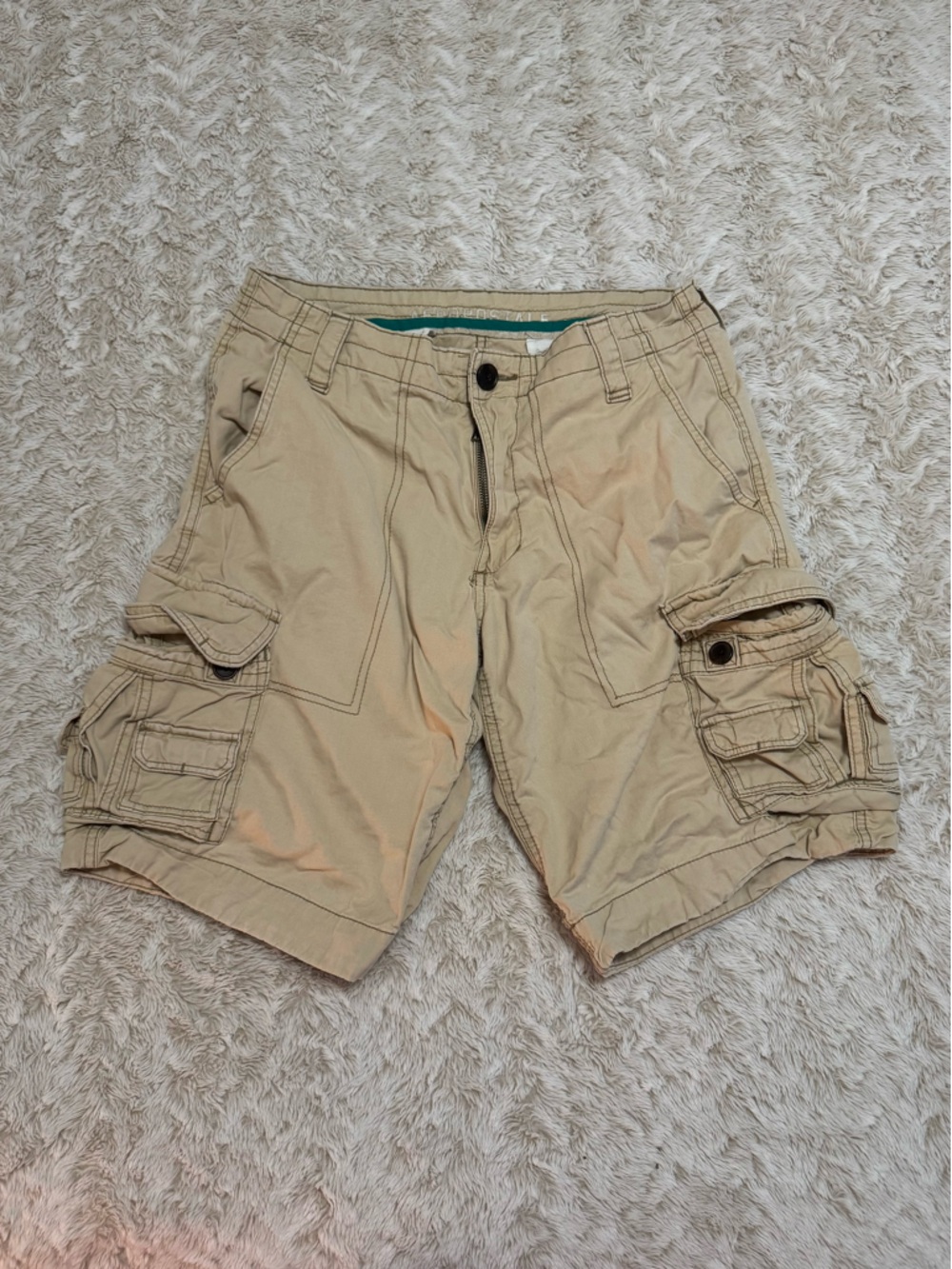 Vintage Aeropostale Tan cargo shorts